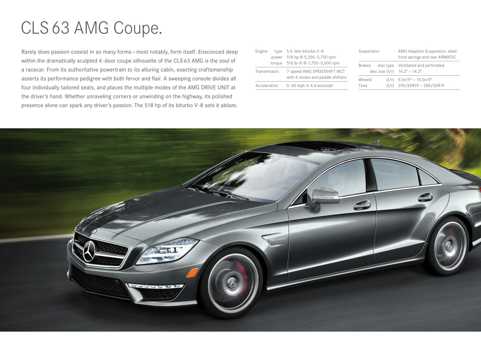2012 Mercedes-Benz AMG Brochure Page 3